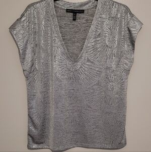 White House Black Market Vneck Top